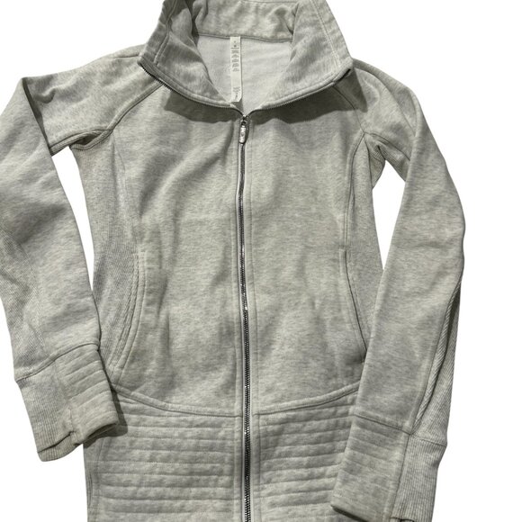 lululemon athletica Jackets & Blazers - Lululemon Radiant Jacket Light Gray